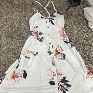 Floral summer dress